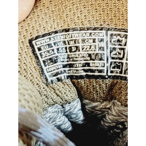 KEEN Targhee II Mid Waterproof Hiking Boots Slate Black/Flint Stone Sz 5.5 - Picture 2 of 13